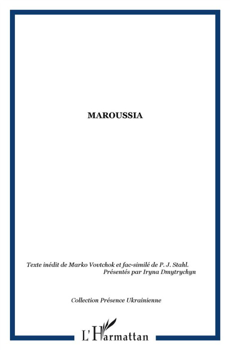 Emprunter Maroussia livre