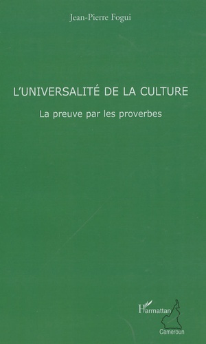Emprunter L'universalité de la culture. La preuve par des proverbes livre