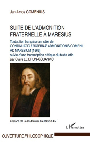 Emprunter Suite de l'admonition fraternelle à Maresius livre