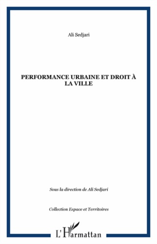 Emprunter Performance urbaine et droit à la ville livre