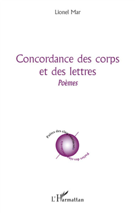 Emprunter Concordance des corps et des lettres. Poèmes livre
