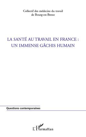 Emprunter La santé au travail en France. Un immense gâchis humain livre