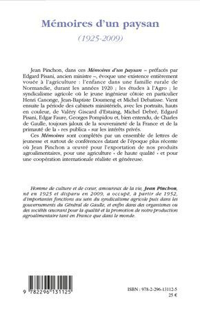 Emprunter Mémoires d'un paysan (1925-2009) livre