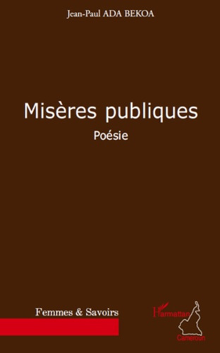 Emprunter Misères publiques. Poésie livre
