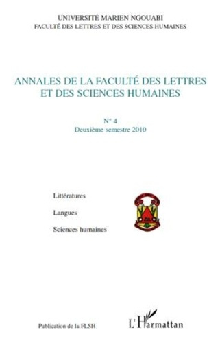Emprunter Annales de la Faculté des Lettres et des Sciences Humaines, n°4 - Deuxième semestre 2010 livre