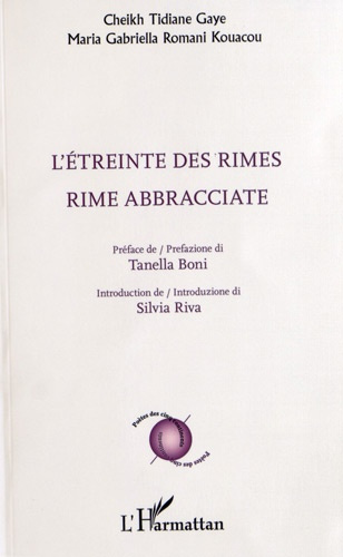Emprunter L'étreinte des rimes. Edition bilingue français-italien livre