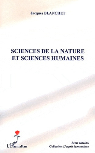 Emprunter Sciences de la nature et sciences humaines livre