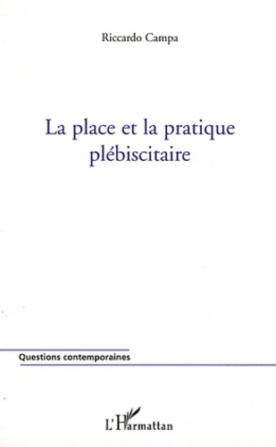 Emprunter La place et la pratique plébiscitaire livre