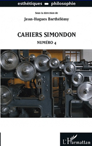 Emprunter Cahiers Simondon N° 4 livre