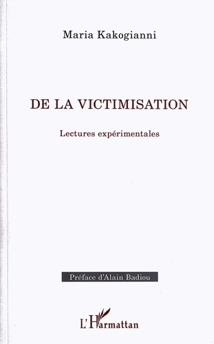 Emprunter De la victimisation. Lectures expérimentales livre