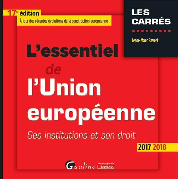 Emprunter L'essentiel de l'Union européenne livre