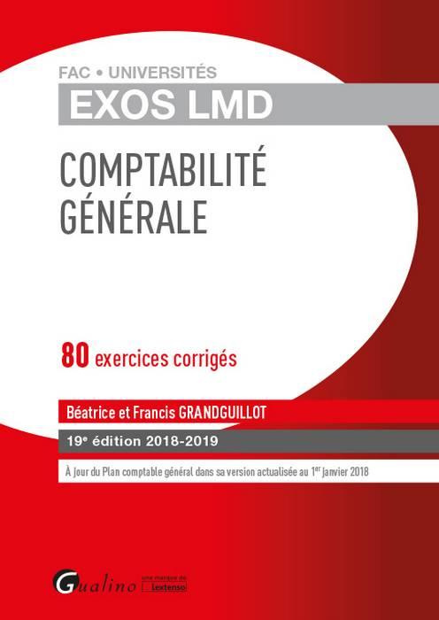 Emprunter Comptabilité générale 80 exercices corrigés livre