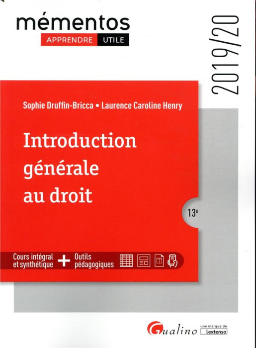 Emprunter Introduction générale au droit livre