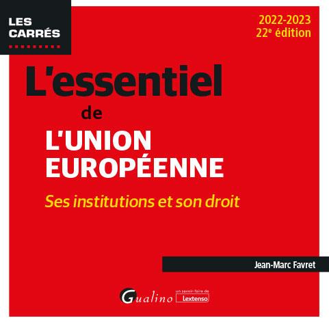 Emprunter L'essentiel de l'Union Européenne livre