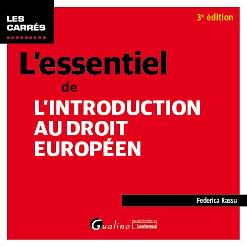 Emprunter L'essentiel de l'introduction au droit européen livre