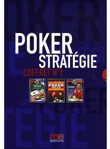 Emprunter Poker stratégie. Coffret n°1 en 3 volumes : Tome 1, Poker tells ; Tome 2, Les secrets du cash game ; livre