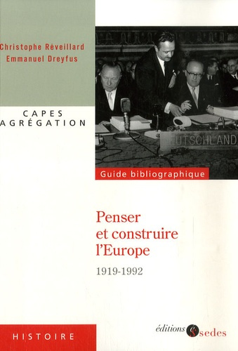 Emprunter PENSER ET CONSTRUIRE L'EUROPE livre
