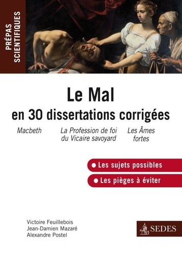 Emprunter Le mal en trente dissertions corrigées livre