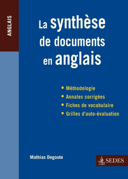 Emprunter La synthèse de documents en anglais livre