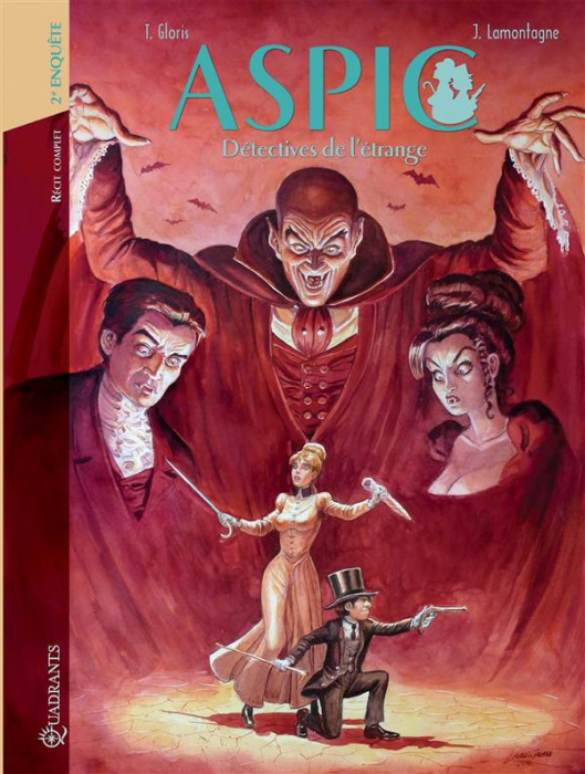 Emprunter Aspic, détectives de l'étrange 2e enquête : Deux ch'tis Indiens ; Vaudeville chez les vampires livre