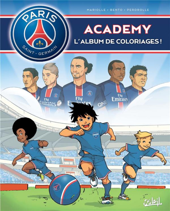 Emprunter PSG Academy - L'album de coloriage. Avec des autocollants livre