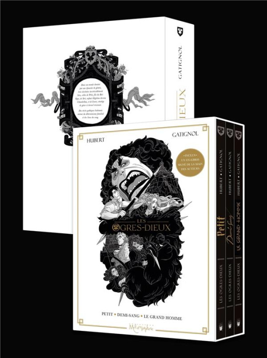 Emprunter Les Ogres Dieux : Coffret en 3 volumes : Tome 1, Petit %3B Tome 2, Demi-sang %3B Tome 3, Le grand Homme livre