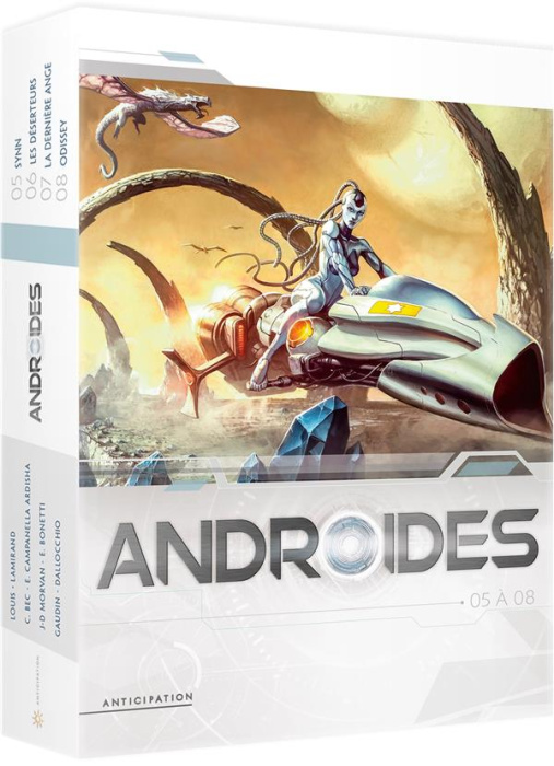 Emprunter Androides Saison 2 : Coffret en 4 volumes. Tome 5, Synn ; Tome 6, Les déserteurs ; Tome 7, La derniè livre