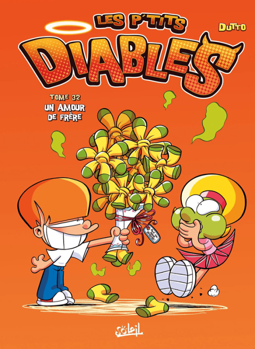 Emprunter Les p'tits diables Tome 32 : Un amour de frère. Avec des autocollants de tes héros préférés livre
