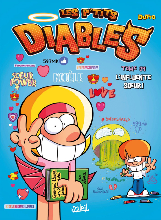 Emprunter Les p'tits diables Tome 34 : L'influente soeur ! livre