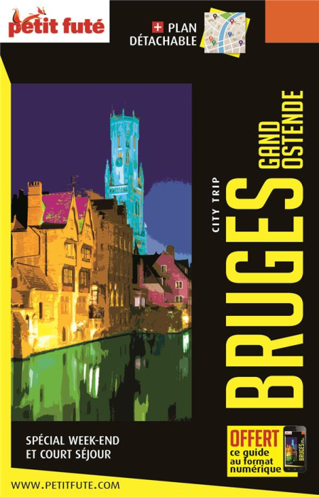 Emprunter Bruges Ostende Gand. Edition 2024-2025. Avec 1 Plan détachable livre