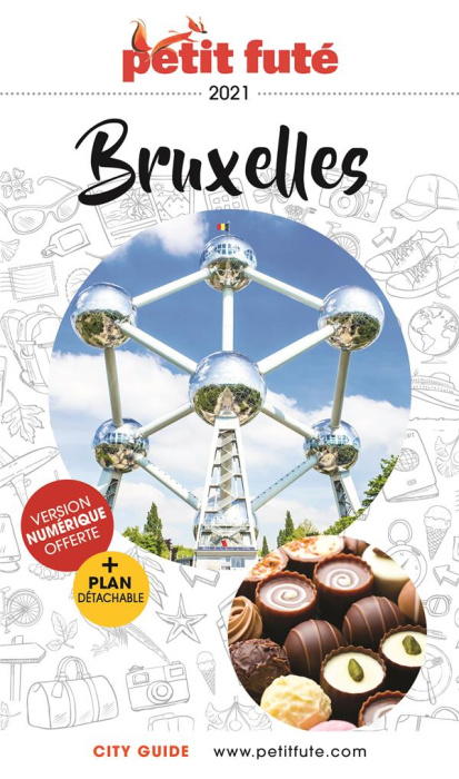 Emprunter Petit Futé Bruxelles. Edition 2021. Avec 1 Plan détachable livre