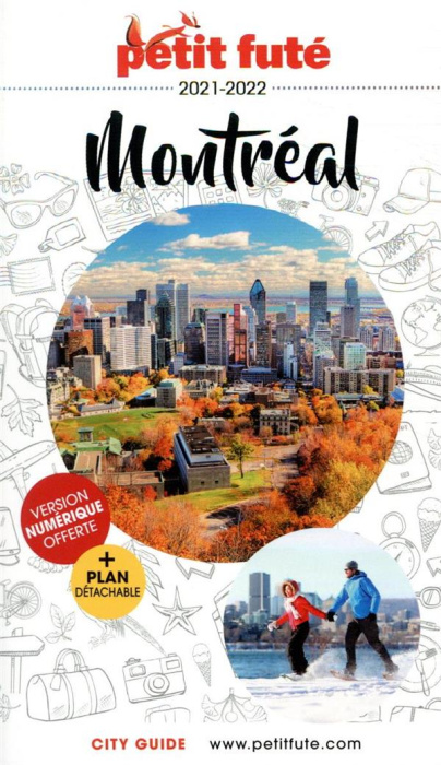 Emprunter Petit Futé Montréal. Edition 2021-2022. Avec 1 Plan détachable livre