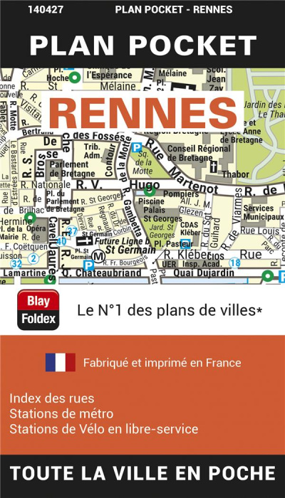 Emprunter RENNES PLAN POCKET livre