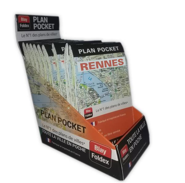 Emprunter BOITE COMPTOIR PLAN POCKET DE RENNES (15 EX) livre