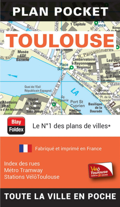 Emprunter Toulouse plan pocket 2024 livre