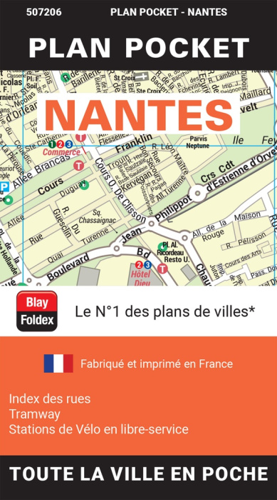 Emprunter Nantes plan pocket 2024 livre