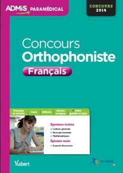 Emprunter Concours orthophoniste français. Vocabulaire, grammaire, orthographe livre