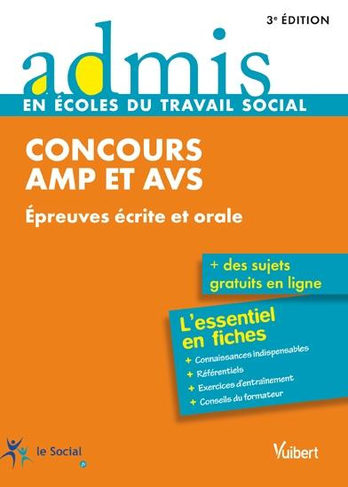 Emprunter Concours AMP et AVS. Epreuves écrite et orale, 3e édition livre
