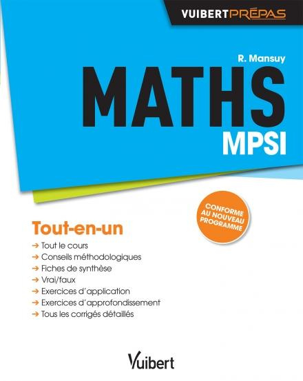 Emprunter Maths MPSI livre