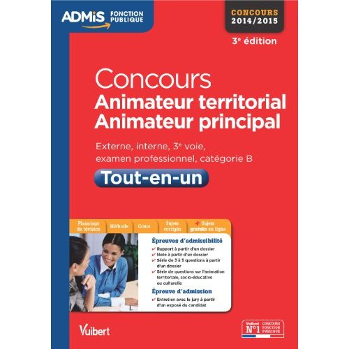 Emprunter Concours animateur territorial, animateur principal tout-en-un. 3e édition livre