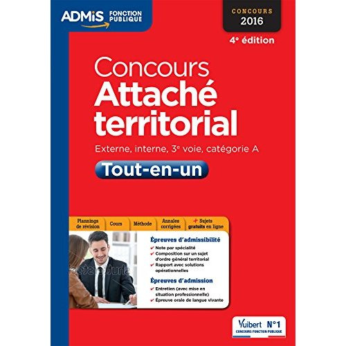 Emprunter Concours Attaché territorial Tout-en-un. 4e édition livre