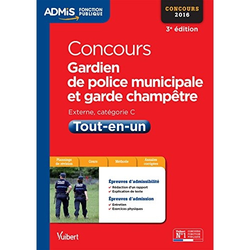 Emprunter Concours gardien de police municipale et garde champêtre tout-en-un. Externe, catégorie C, 3e éditio livre