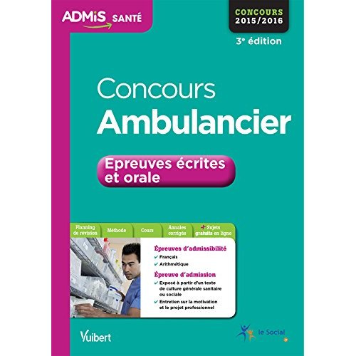 Emprunter Concours Ambulancier. Tout-en-un, 3e édition livre