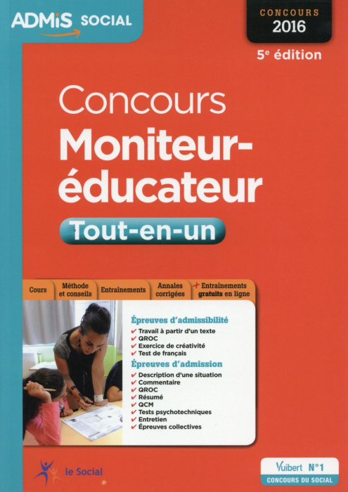 Emprunter Concours Moniteur-éducateur. Tout en un, 5e édition livre