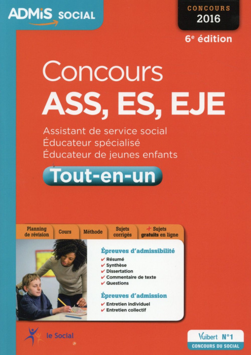 Emprunter Concours ASS, ES, EJE Tout-en-un. 6e édition livre