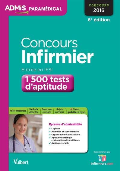 Emprunter Concours infirmier. 1300 tests d'aptitude, 6e édition livre