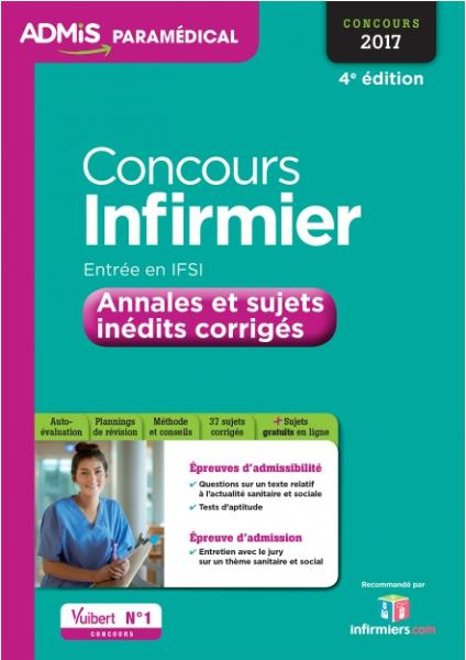 Emprunter Concours Infirmier. Annales et sujets inédits corrigés, 4e édition livre