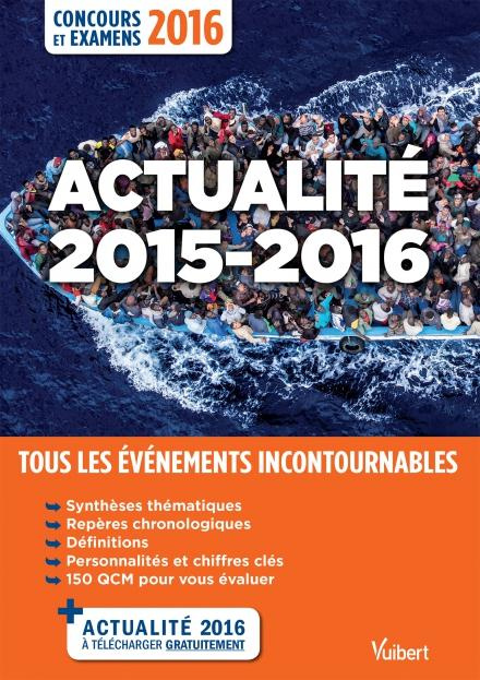 Emprunter Actualité 2015-2016. Edition 2016 livre