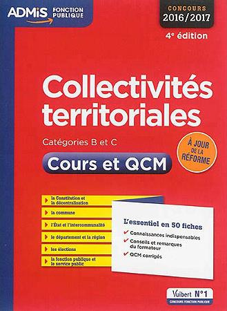 Emprunter Collectivités territoriales. Cours et QCM, 4e édition livre
