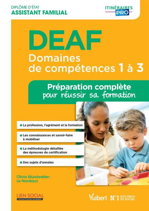 Emprunter DEAF DC1 à 3 . Préparation complète pour réussir sa formation livre